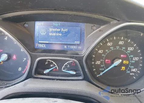 2014 Ford Focus Se из США, поврежденный, VIN 1FADP3F23EL361550